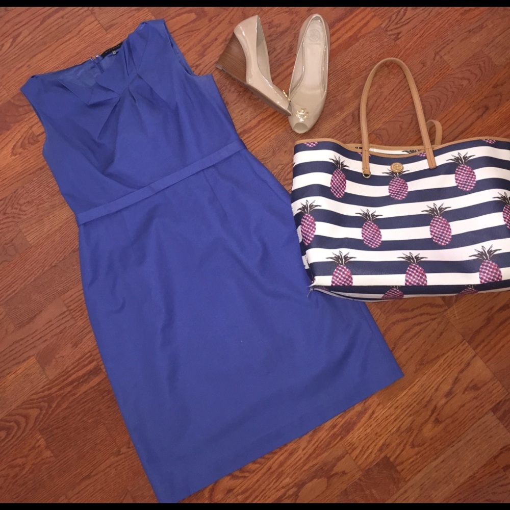 Elie Tahari Blue Dress