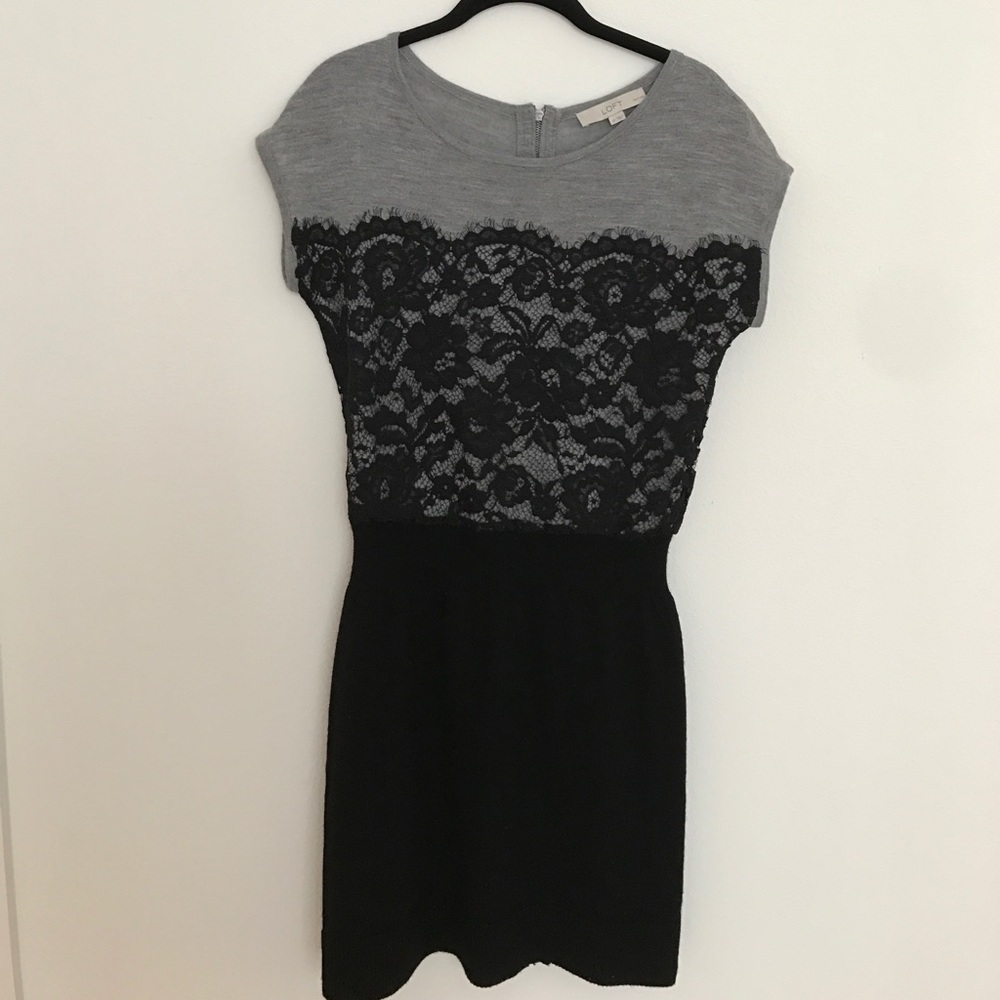 LOFT knit mini dress