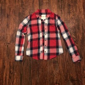 Abercrombie flannel!