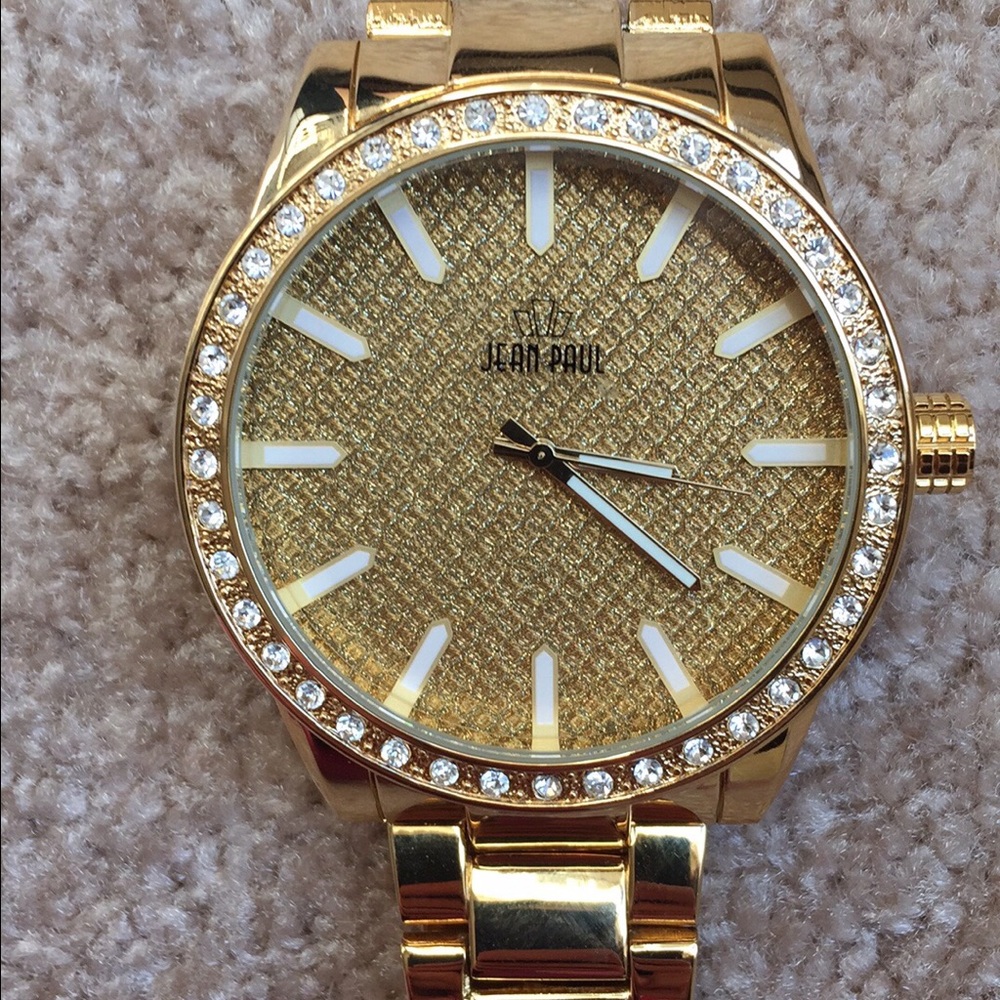 Jean Paul Gold Watch Water Resistant