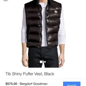 Barely used Moncler men's vest