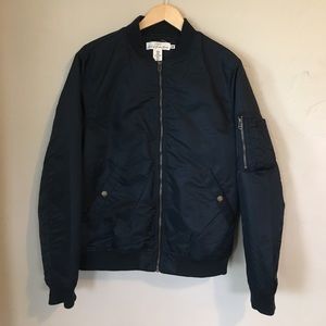 H&M Navy Bomber Jacket