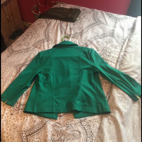 Ocean green blazer, comment if you want to offer. - Picture 2 of 4