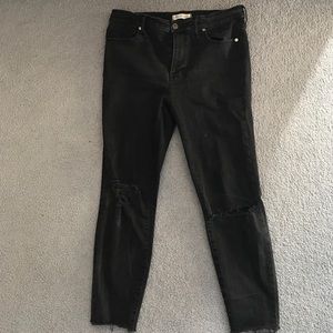 Madewell High Riser Skinny Jeans