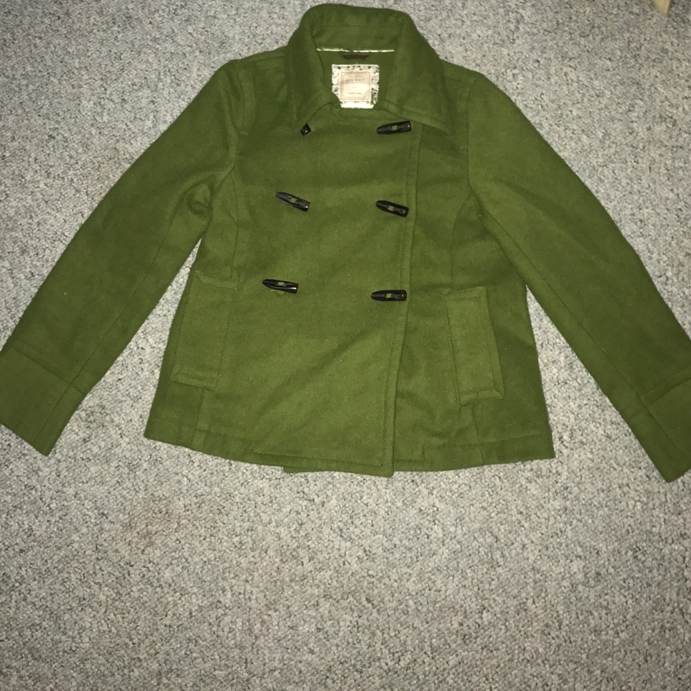Old Navy Women's fleece button up peacoat
