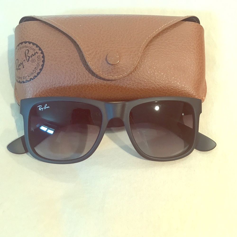 RayBan Classic Justin Flat Black