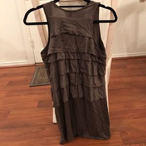 A tank army color dress