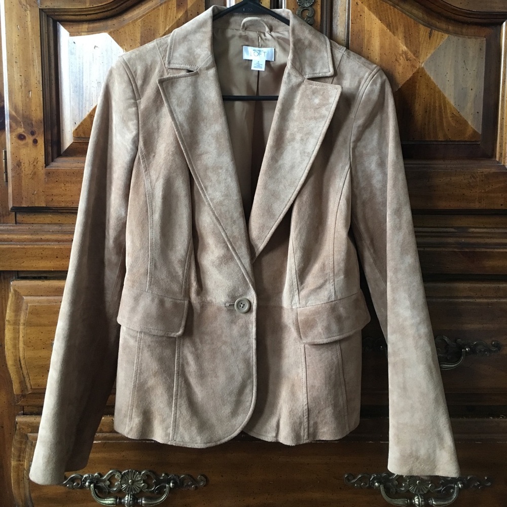Leather blazer / jacket by LOFT