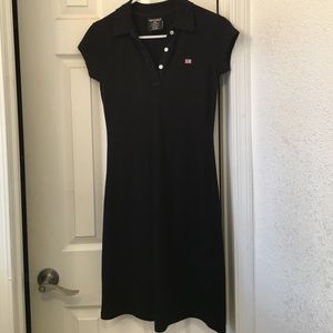 Black Ralph Lauren polo dress.