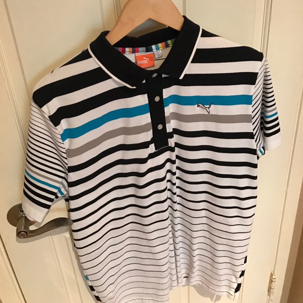 Puma golf polo size large