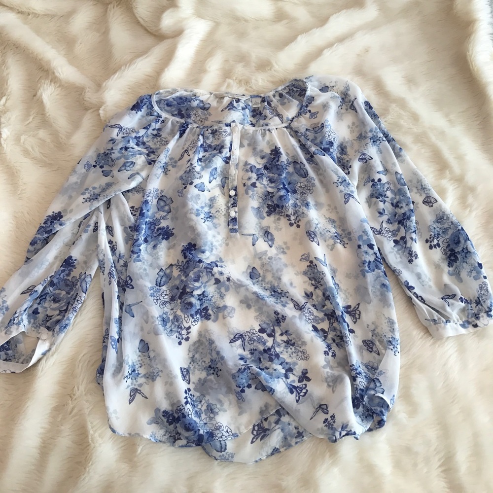 NWOT LC Lauren Conrad Cinderella Collection Blouse