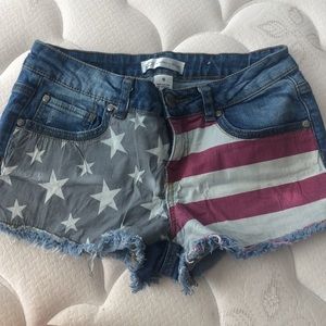 American Flag Shorts