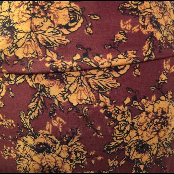 Lularoe Xs floral Maxi - Picture 2 of 3