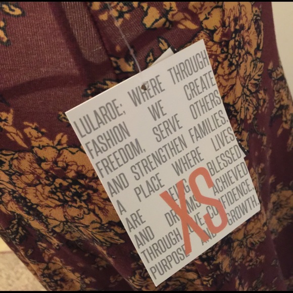 Lularoe Xs floral Maxi - Picture 3 of 3