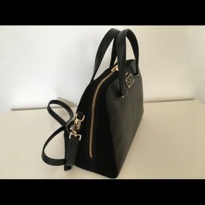 Kate Spade Kay Street Felix Pebble Black Satchel