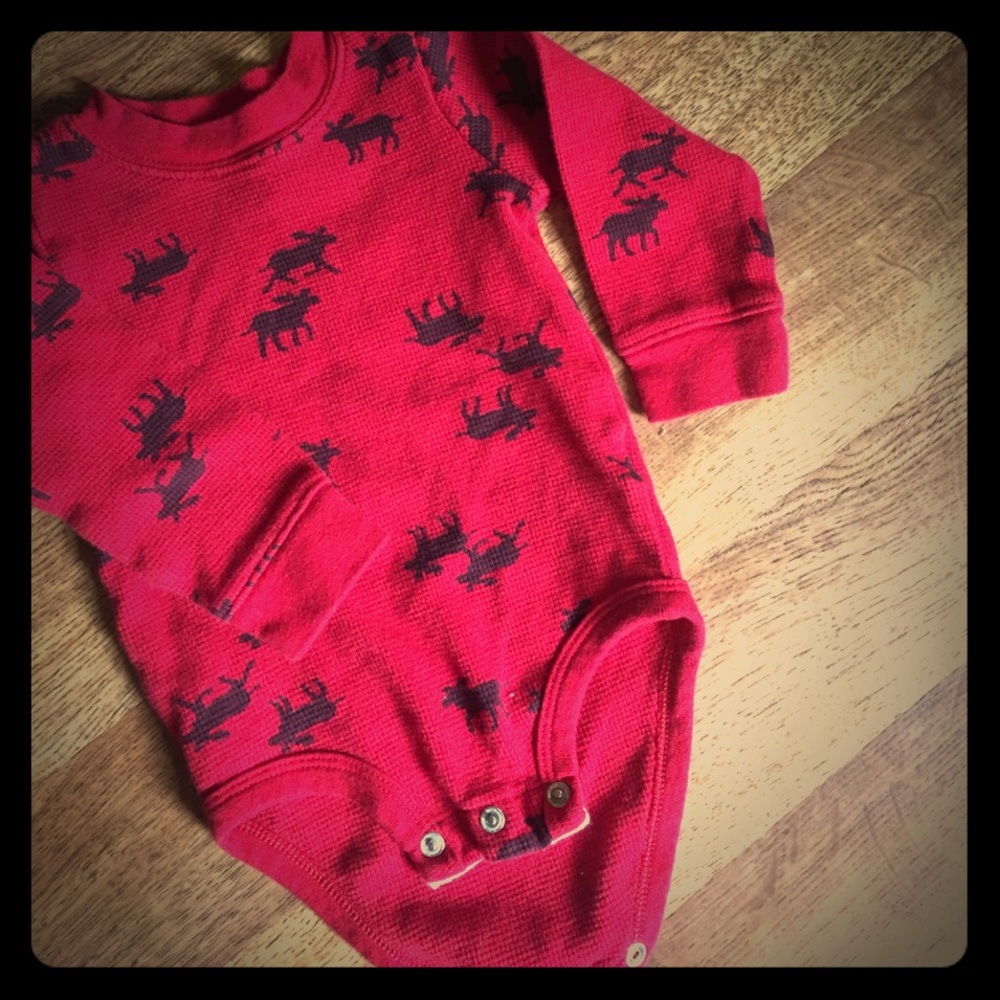 Moose onesie