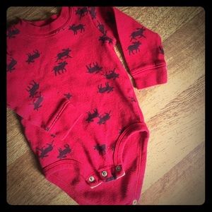 Moose onesie