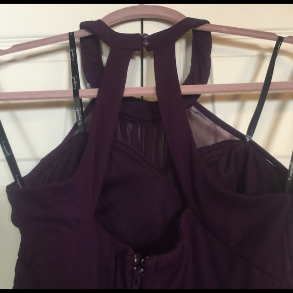 Plum formal dress - Picture 8 of 8