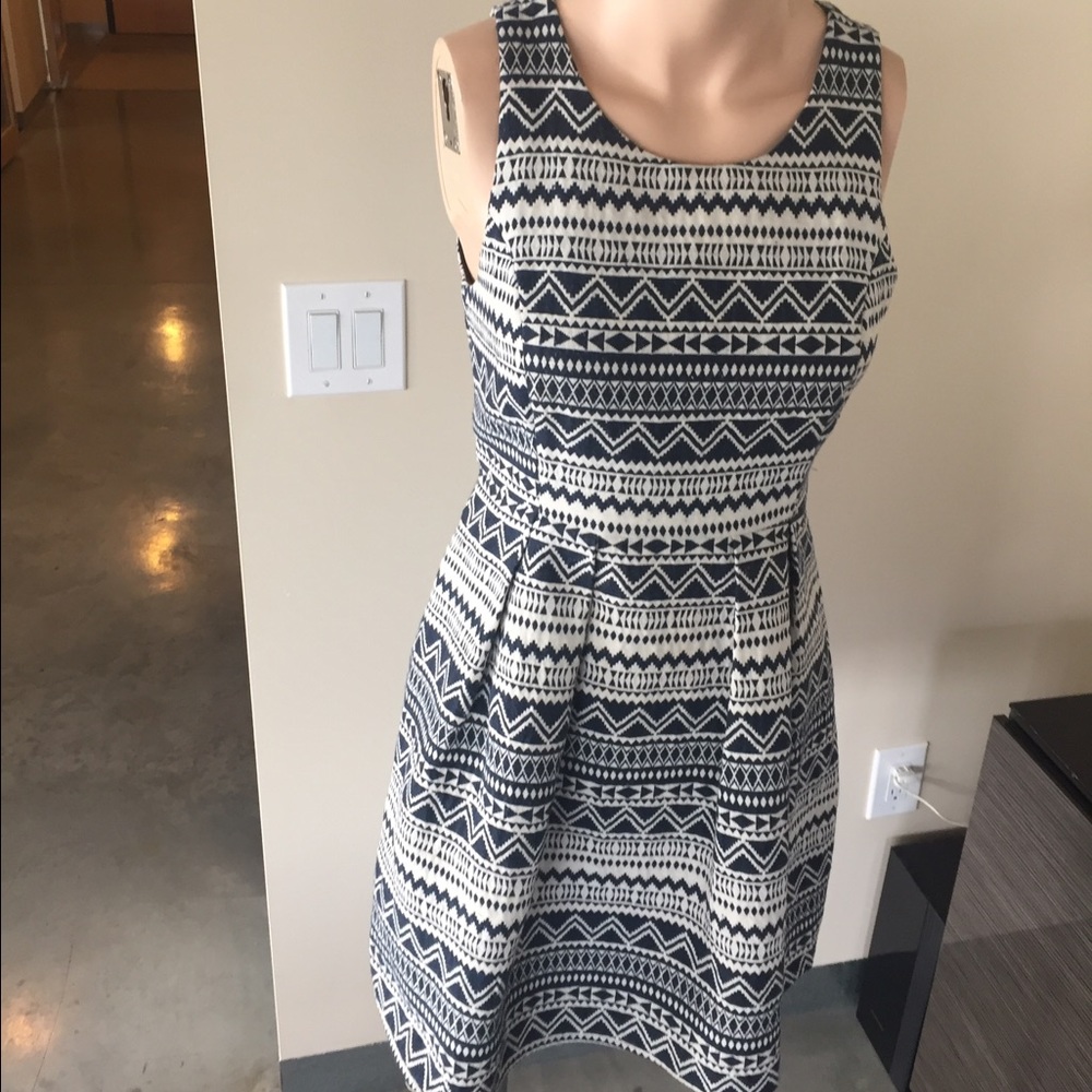 Defined waist dress