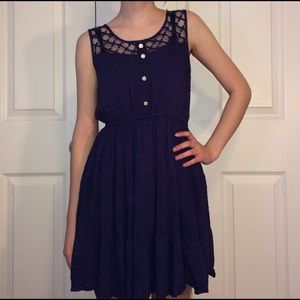 NAVY BLUE Moon River dress size S