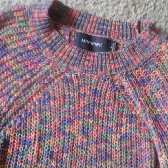 Minkpink cropped spring sweater - Picture 2 of 3