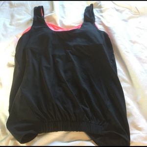 Fabletics tank and sports bra combo