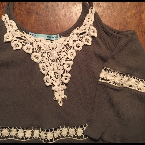 Maurices Tops - Maurices Cold Shoulder Top