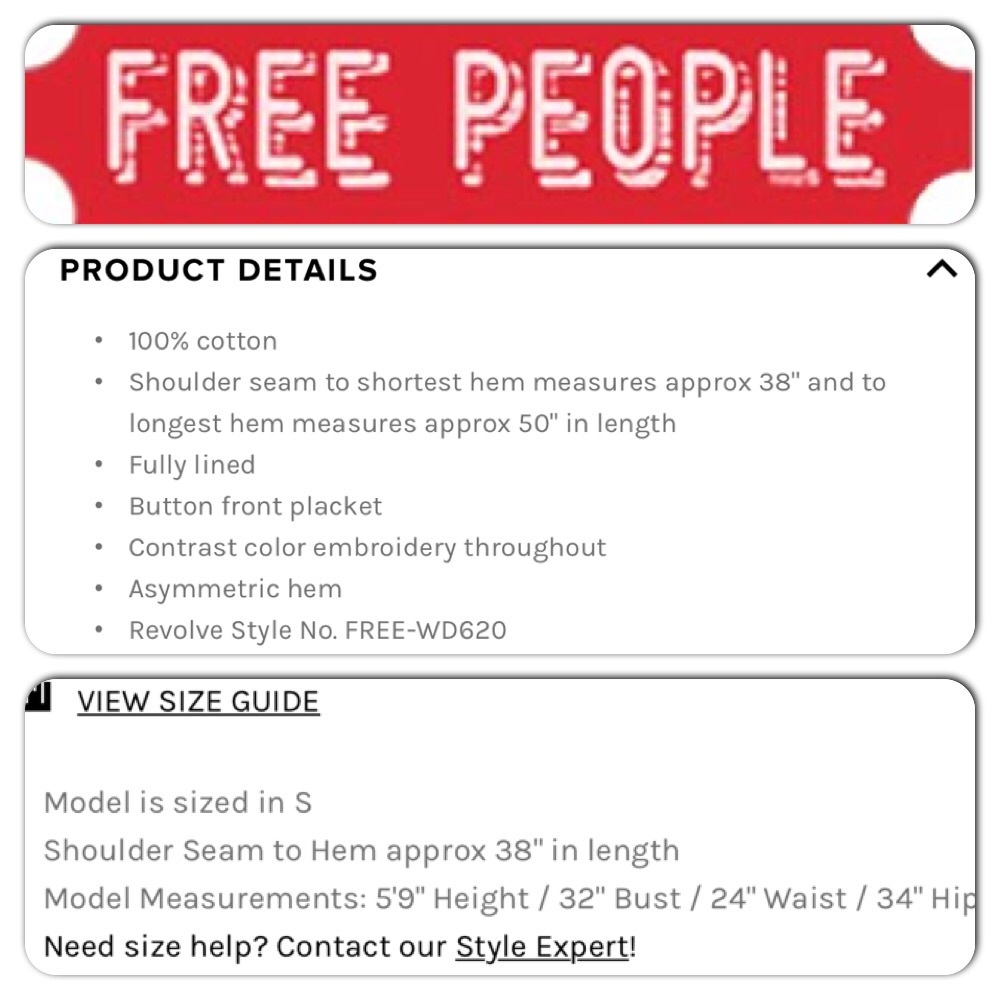 Free People Light Heart Dress In Tea Combo S - Picture 4 of 8