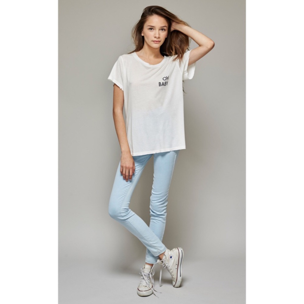 All Things Fabulous Oh Baby Destroyed Vintage Tee