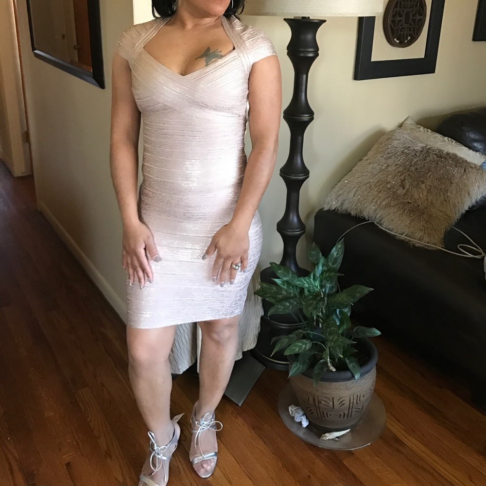 Authentic Herve LEGER Sz Small NWT