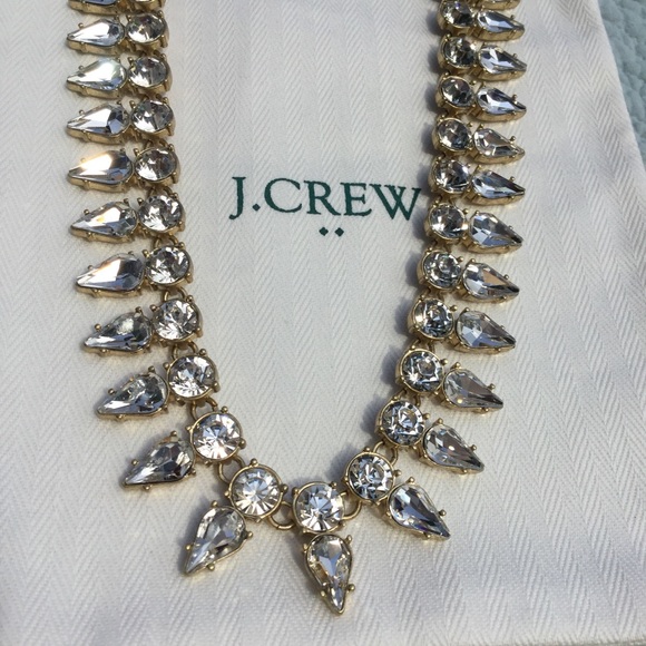 J CREW CRYSTAL NECKLACE - Picture 3 of 8