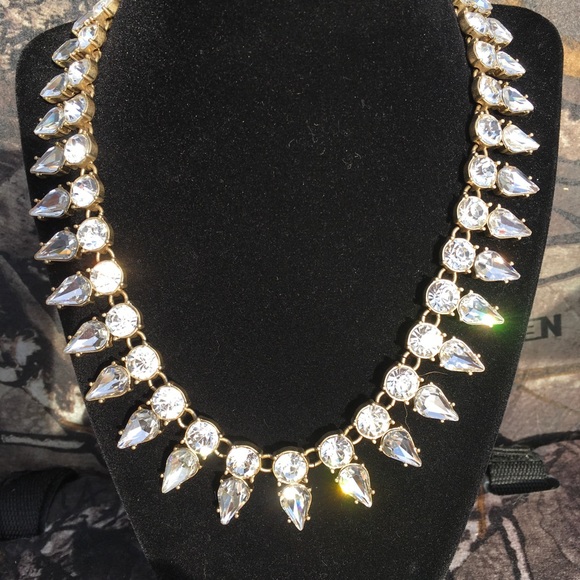 J CREW CRYSTAL NECKLACE - Picture 4 of 8