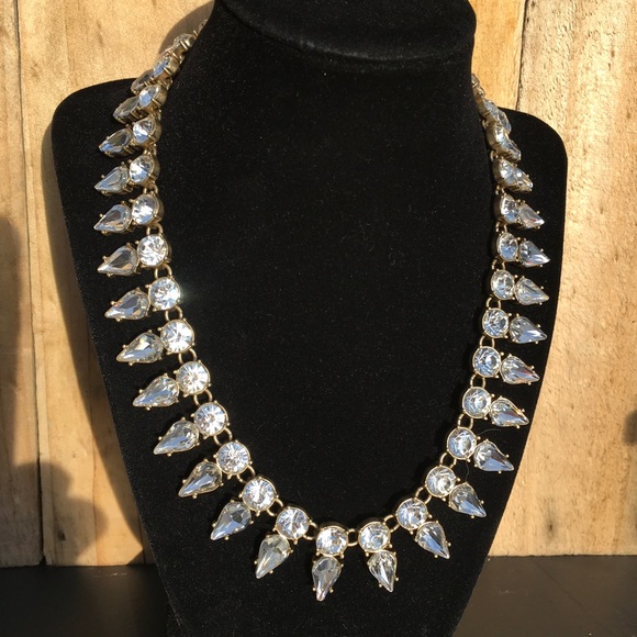 J CREW CRYSTAL NECKLACE - Picture 5 of 8