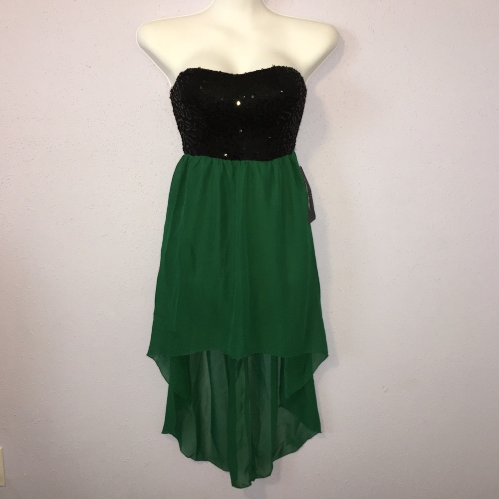 NWT Almost Famous High-Low Dress