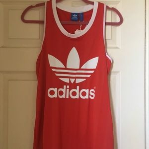 Adidas Red Muscle Tee
