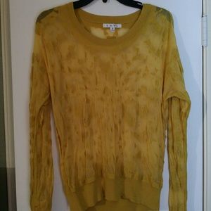 CAbi Ochre Sweater