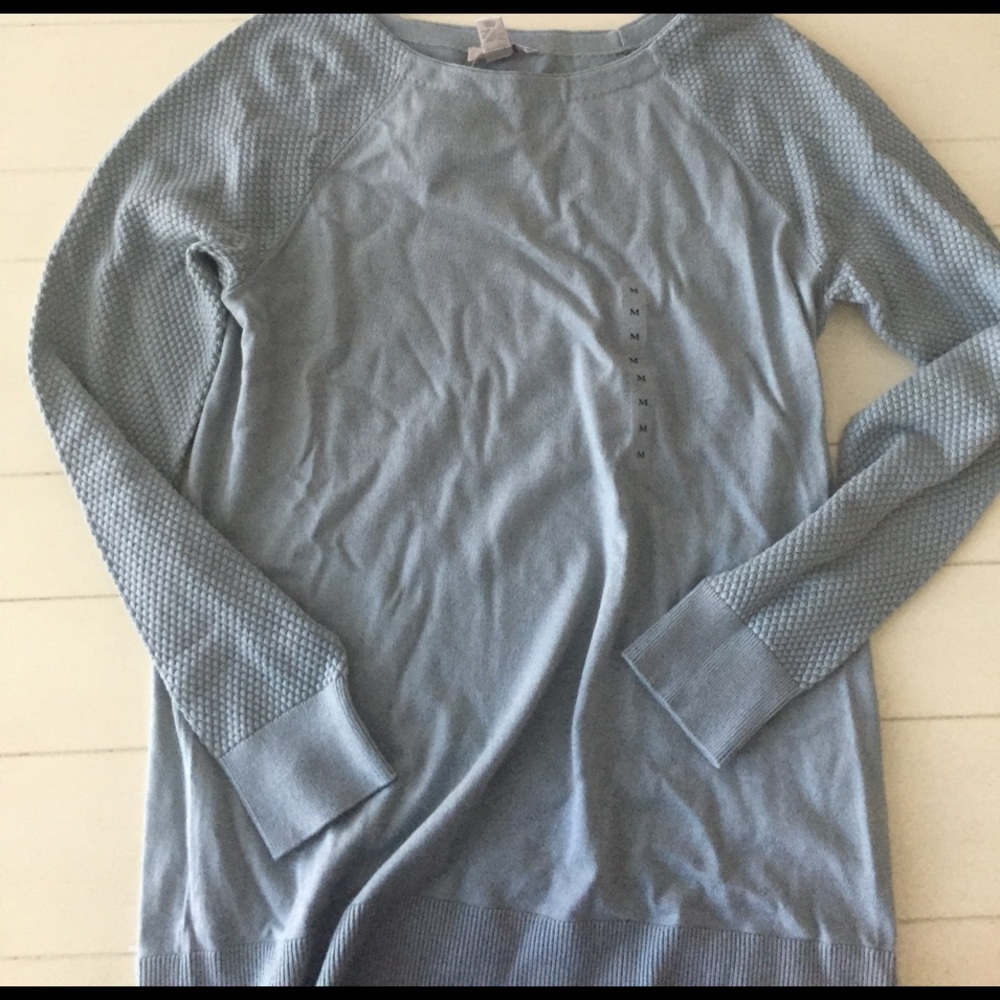 Blue loft sweater