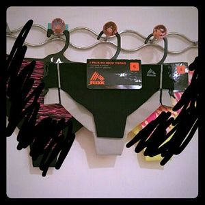 Two pairs seamless underwear