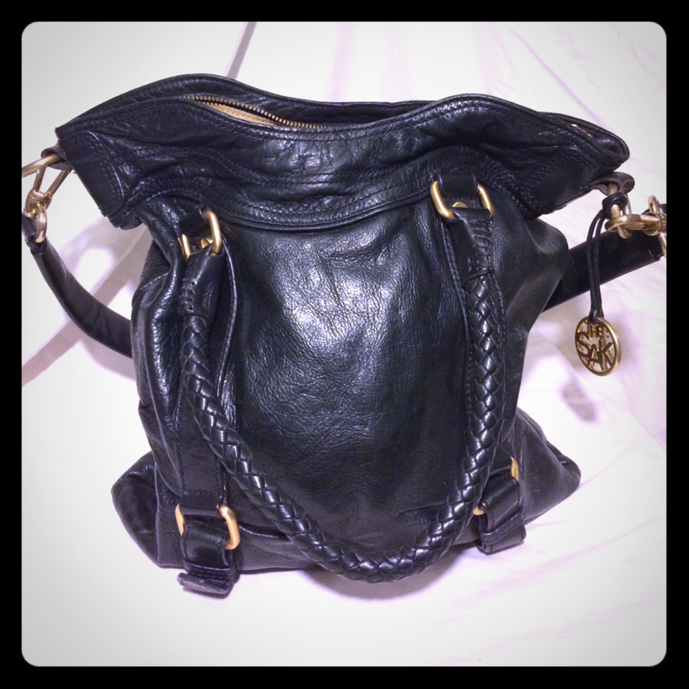 Black cross body bag