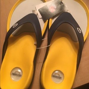 NFL Charger Sandals size 7M/9W