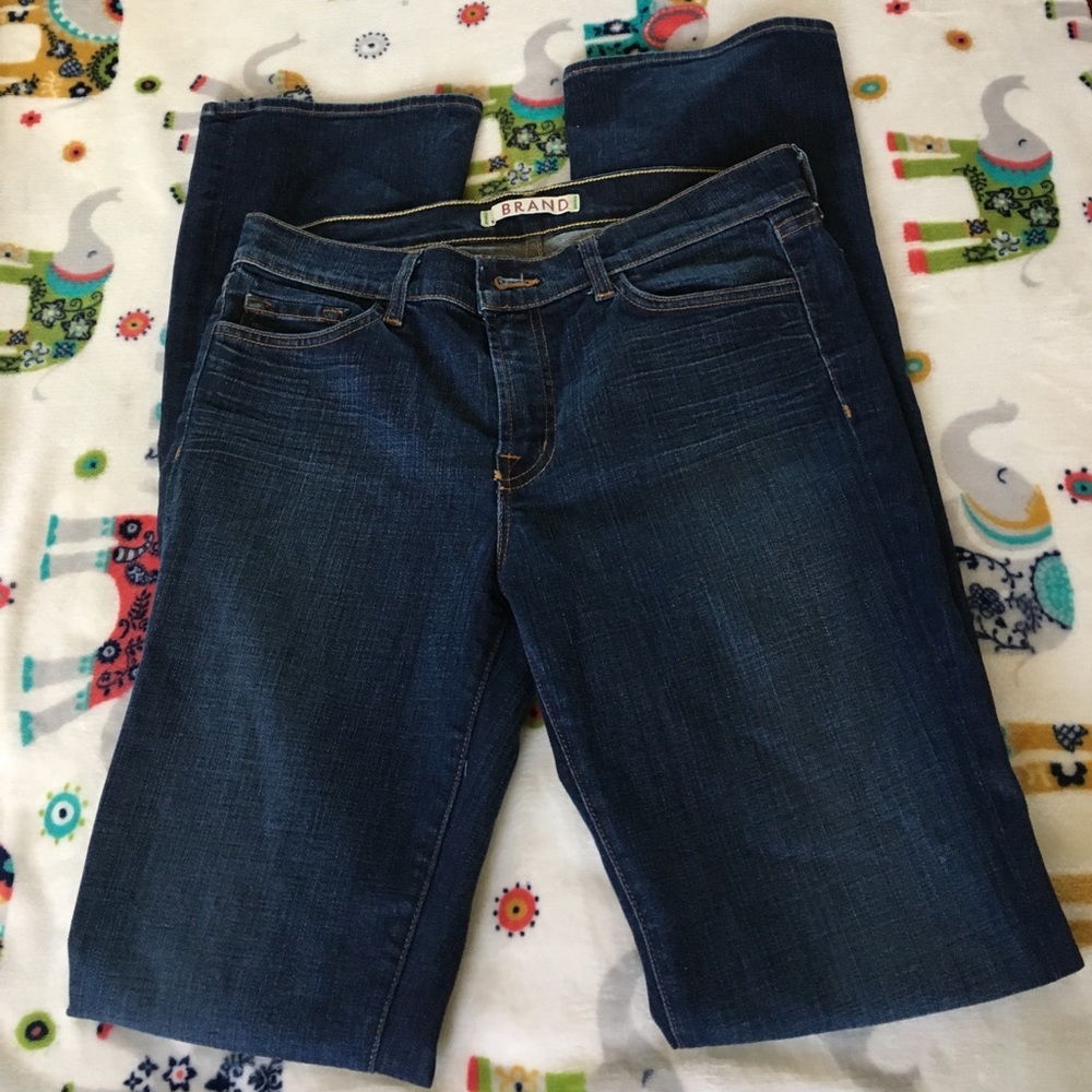 J Brand Dark Vintage Boot Cut Jeans