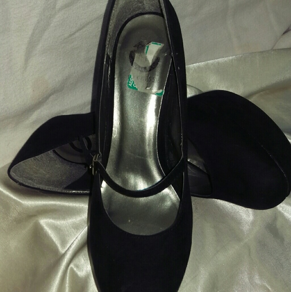 Platform Mary Jane Stilettos, Velvety feel