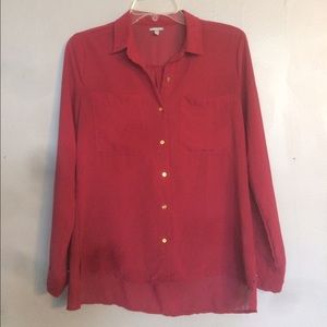 Maroon Blouse