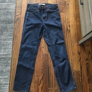 High waisted, skinny j brand jeans