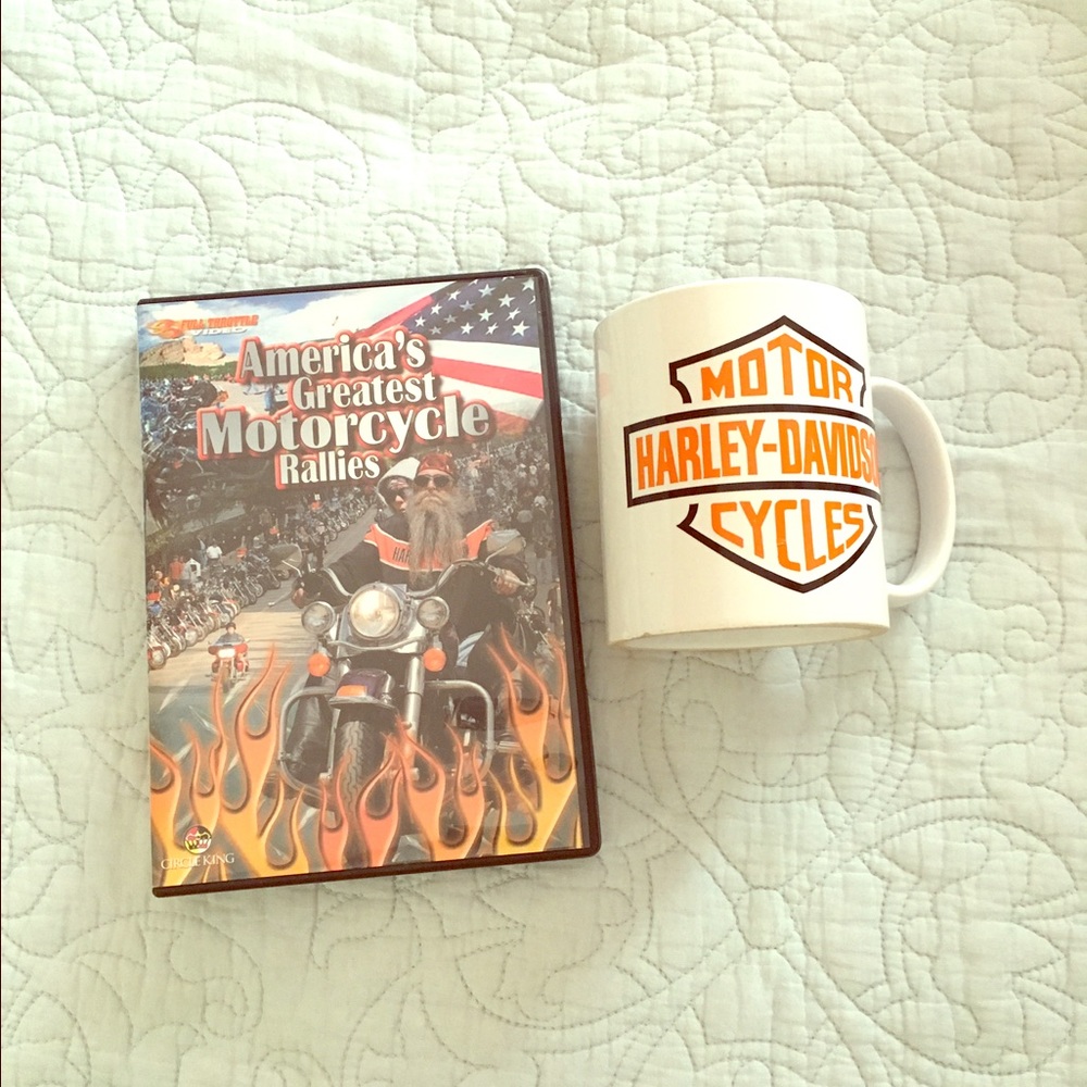 Harley Davidson Mug, DVD