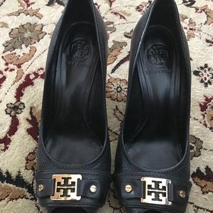 Tory Burch wedges size 8 1/2.