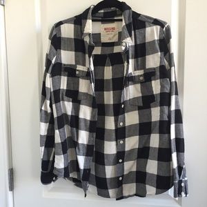 Black & White Flannel