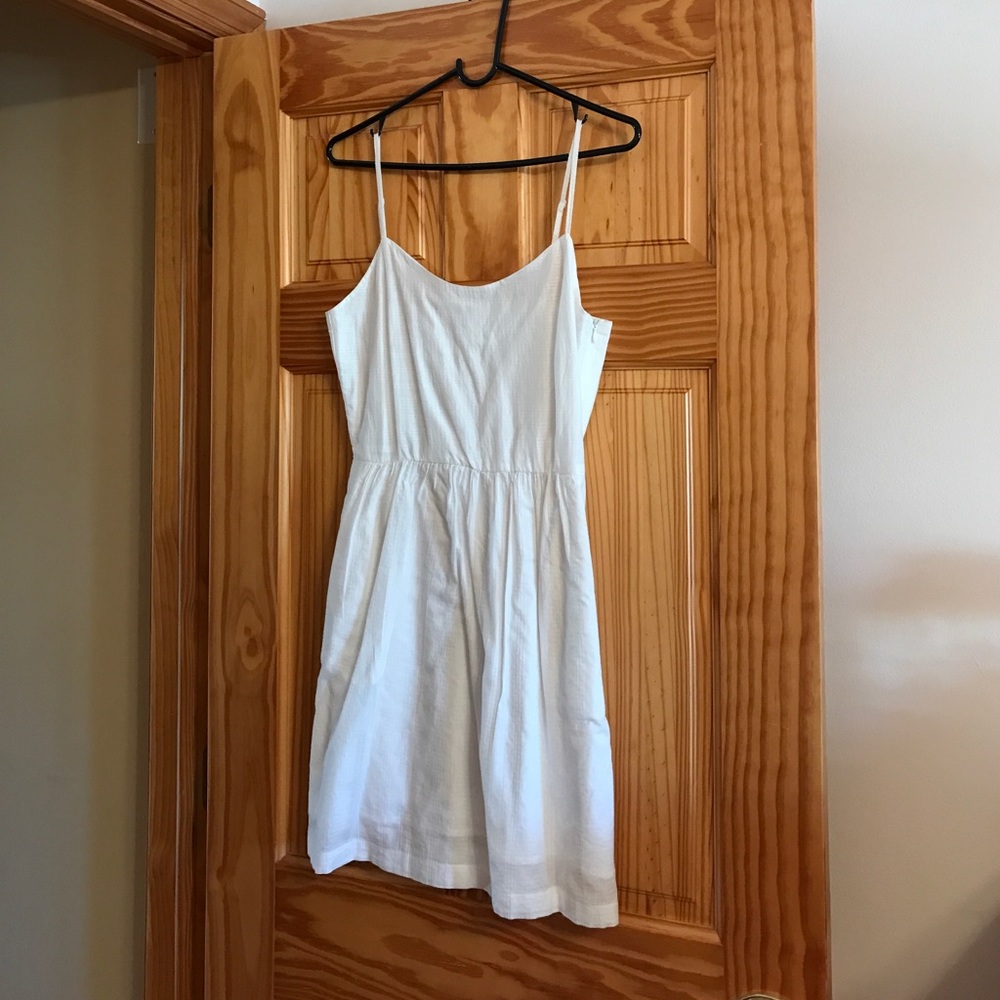 White sun dress