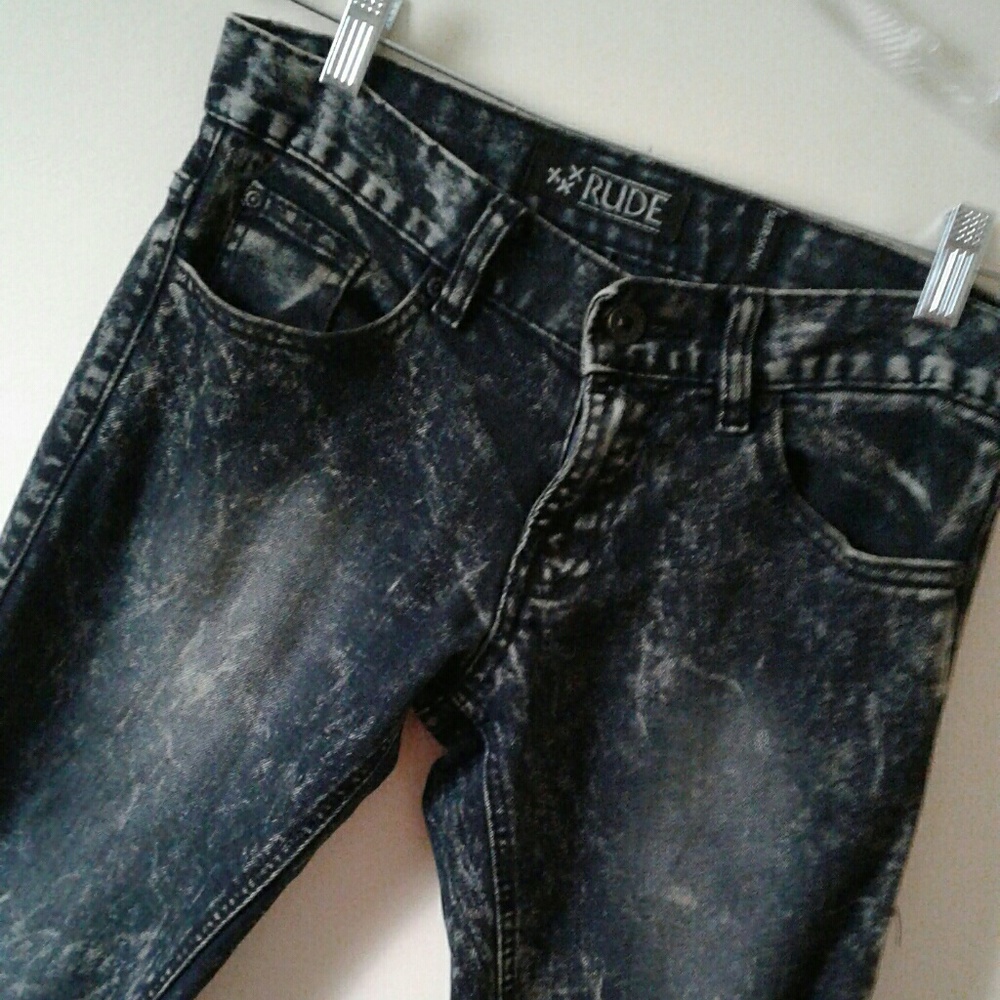 Dark stone wash Jeans