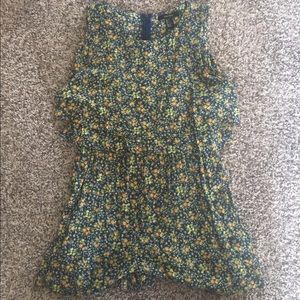 Forever 21 Floral Romper